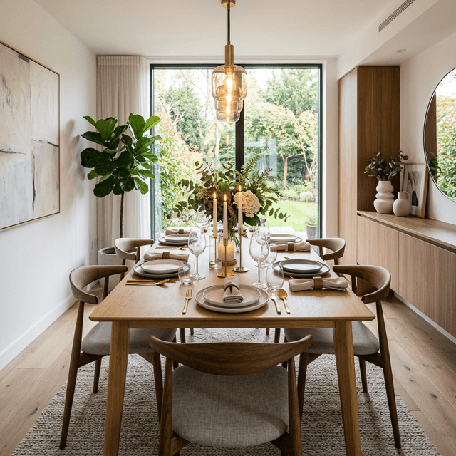 Jadalnia — staging nieruchomości